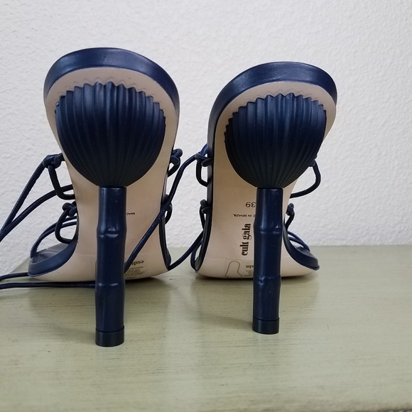 Cult Gaia Soleil Lace Up High Heel Sandals - Picture 7 of 12